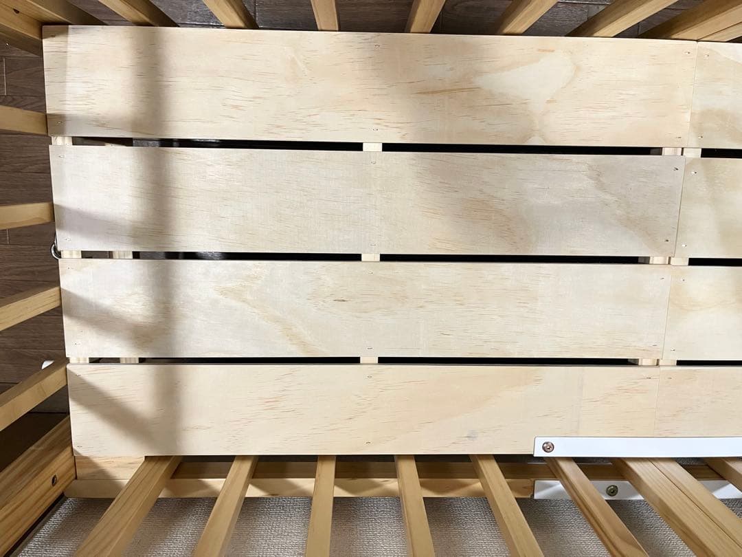 【まま】そいねーるⅢ ベビーベッド ナチュラル 大和屋 添い寝 ベルト付き