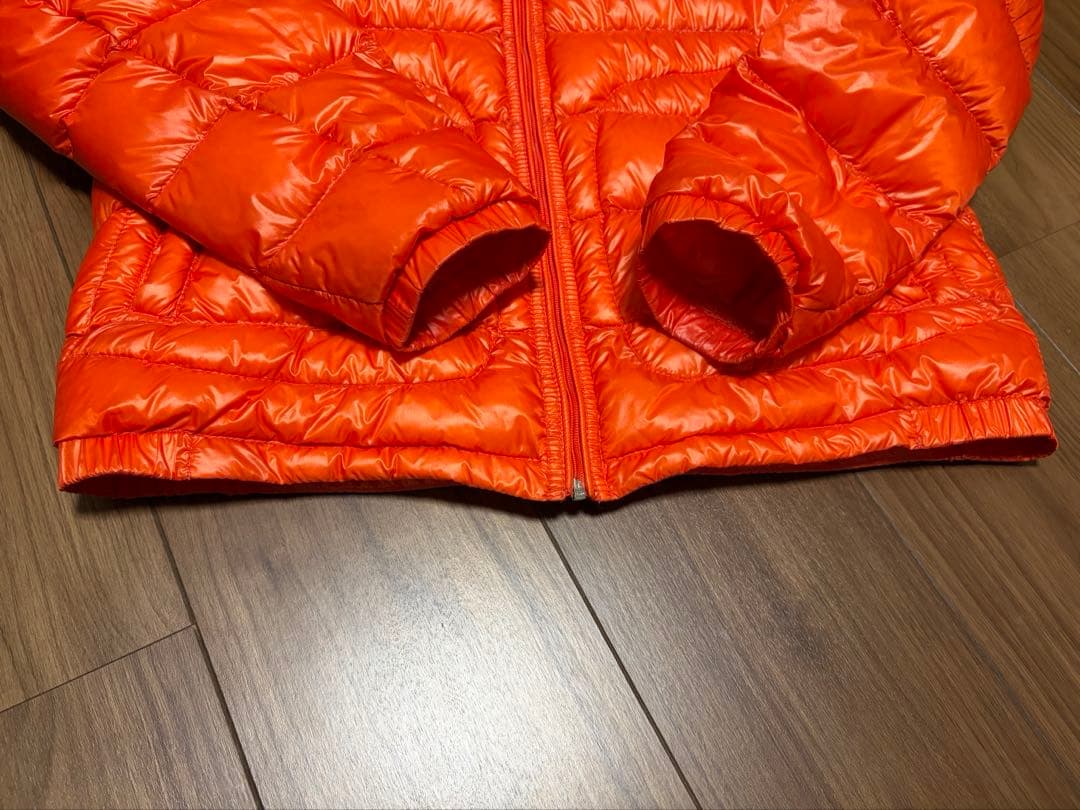 MONCLER モンクレール ダウンジャケット　薄手　サイズ1 オレンジ