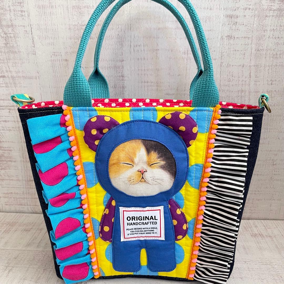 k*止様 フリルトートバッグ＊コヤンイサムチョン