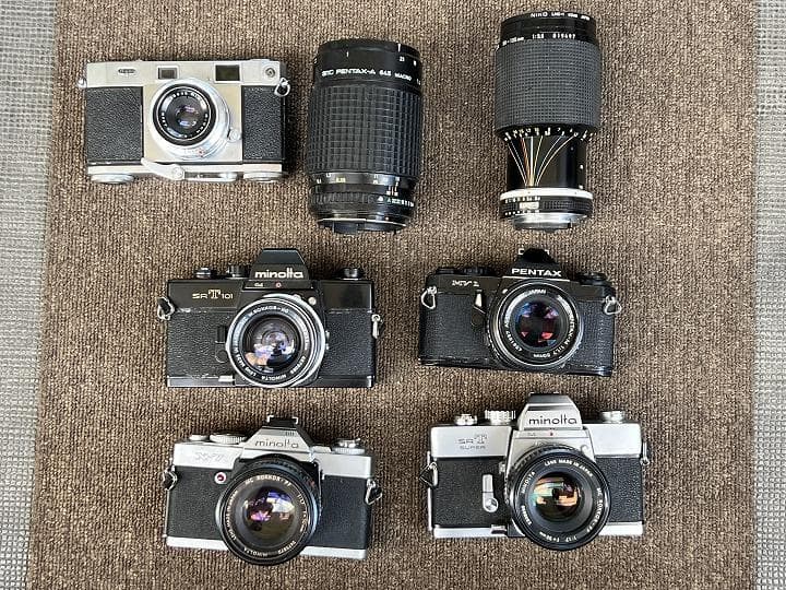 15571 ジャンク PENTAX Minolta Nikon カメラ レンズ