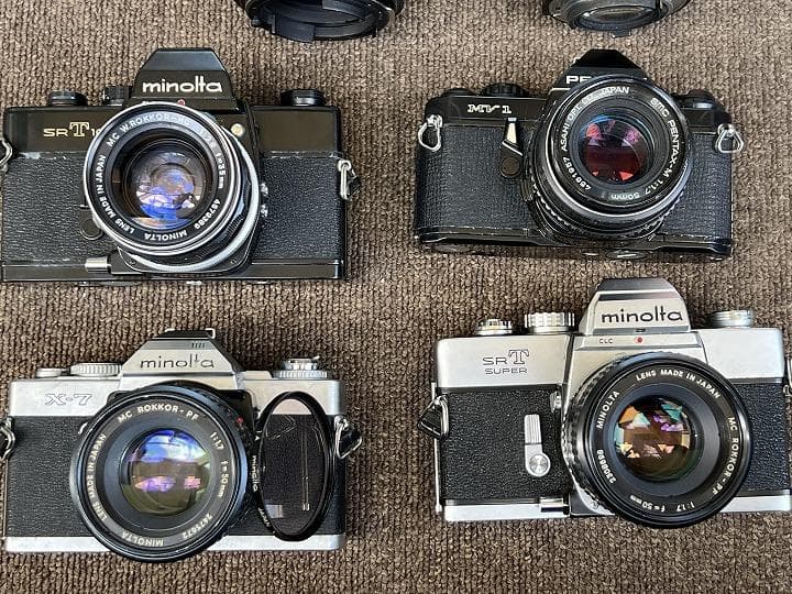 15571 ジャンク PENTAX Minolta Nikon カメラ レンズ