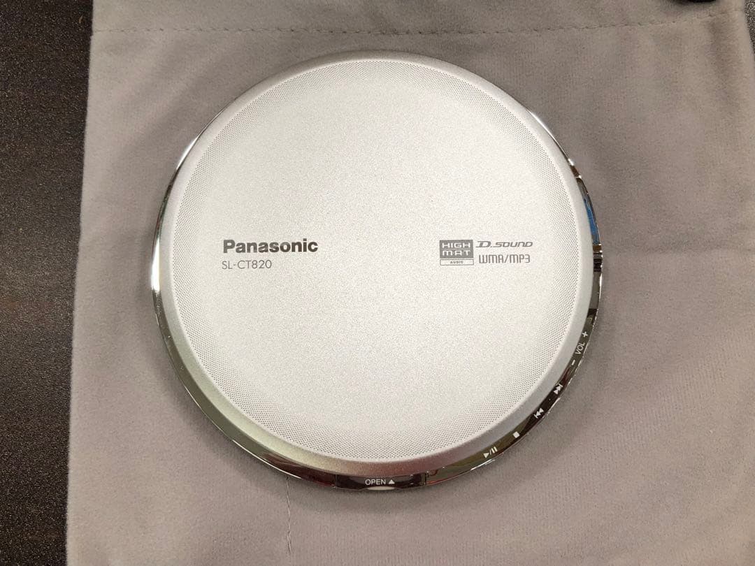 Panasonic SL-CT820 ポータブルCDプレーヤー　美品