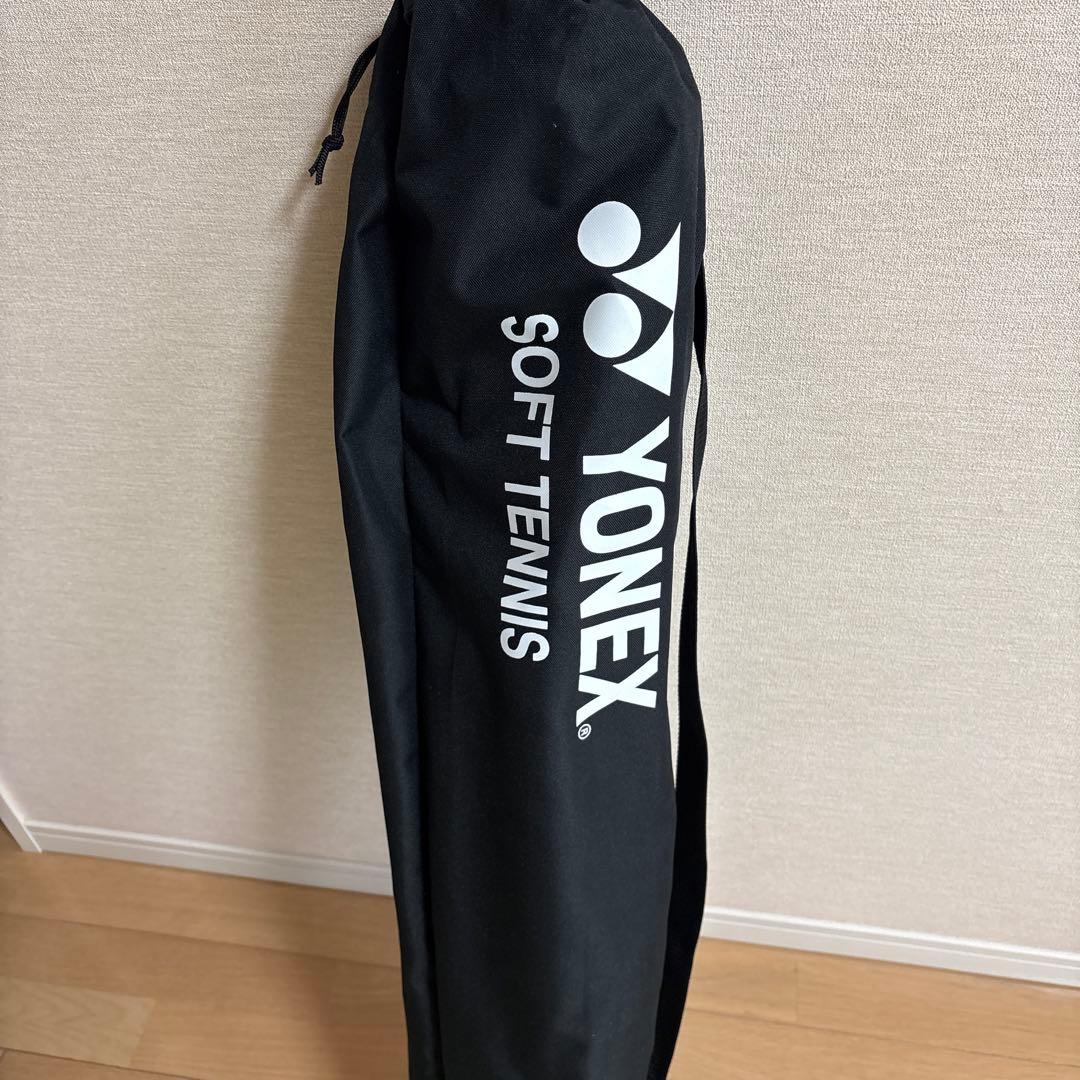 ヨネックス ソフトテニス練習用ポータブルネット 収納ケース付 ブラック