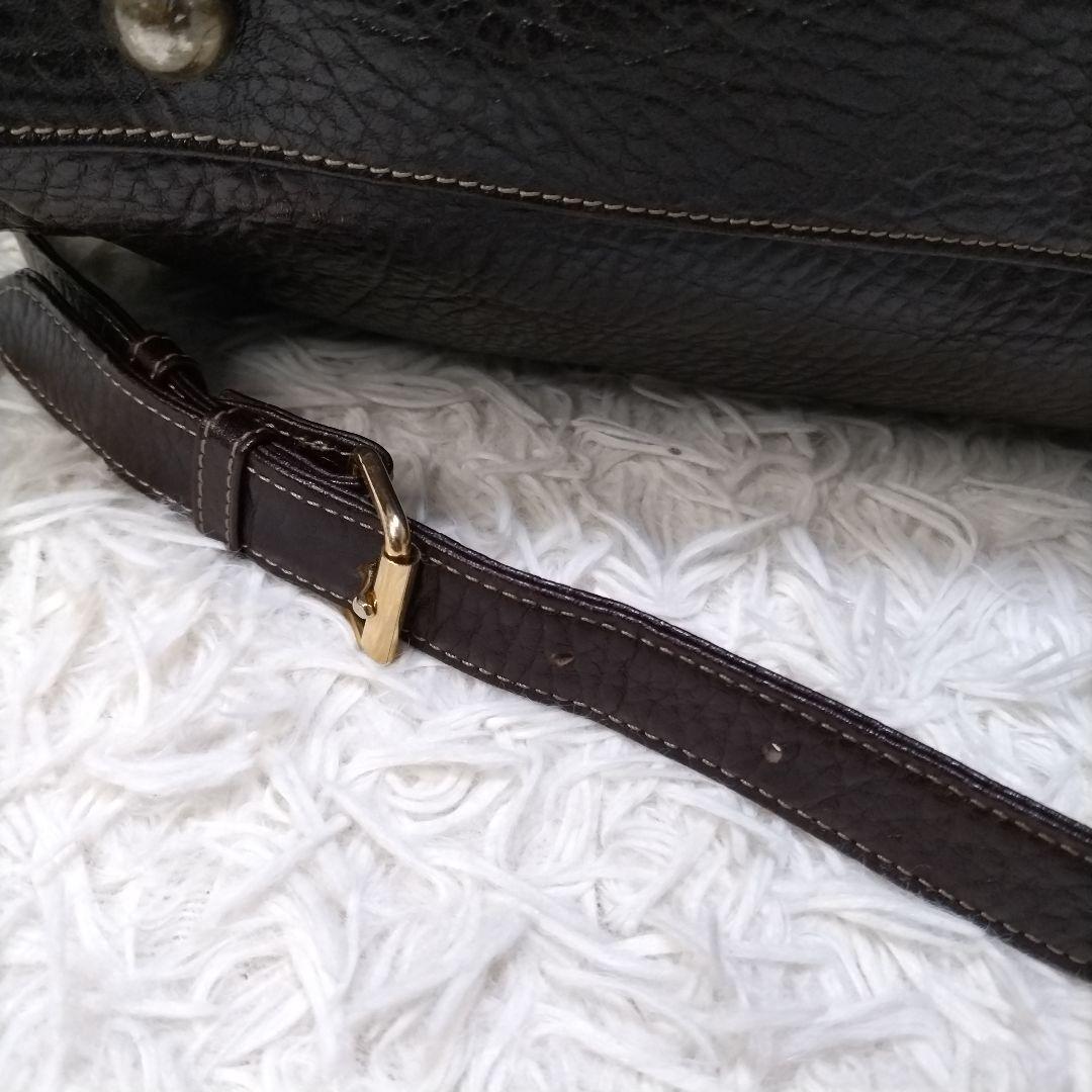 キタムラ　レザーボストンバッグ　南京錠　大容量　旅行　シボ革　ショルダーバッグ