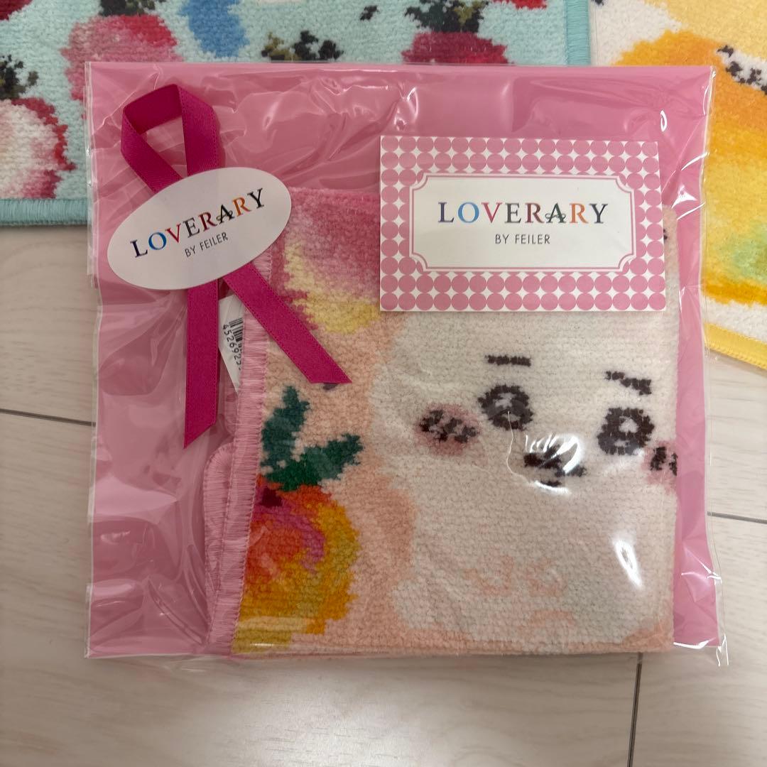 ラブラリーバイフェイラー LOVERARYBYFEILERちいかわタオルハンカチ