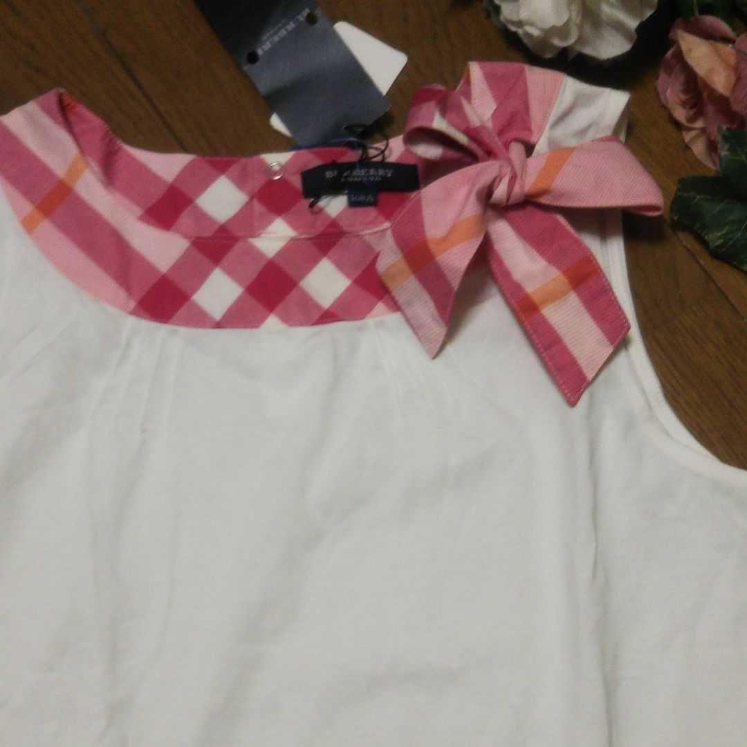 バーバリー 160 ノースリーブ【新品】トップス　Tシャツ　タンクトップ S