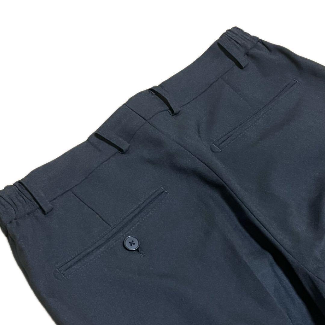 【未使用級】スーツセレクト 4S 3ピース スーツ Y6 黒 ストライプ 24年