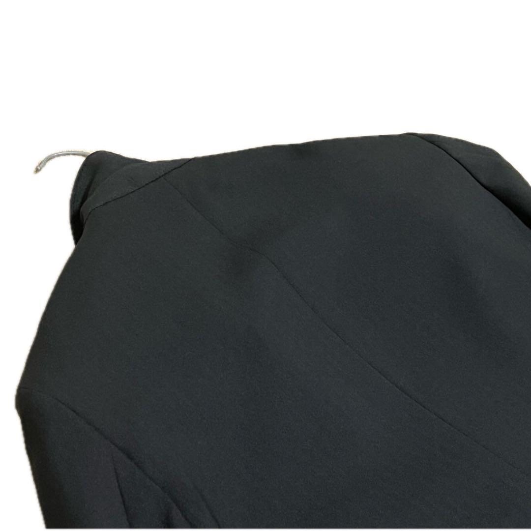 【未使用級】スーツセレクト 4S 3ピース スーツ Y6 黒 ストライプ 24年