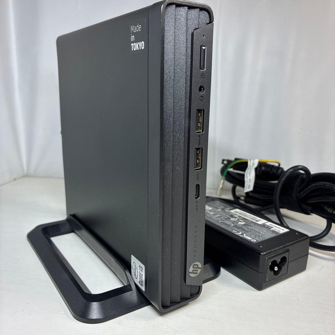 10世代！Core i3！HP Pro Desk400G6miniBIOS確認済