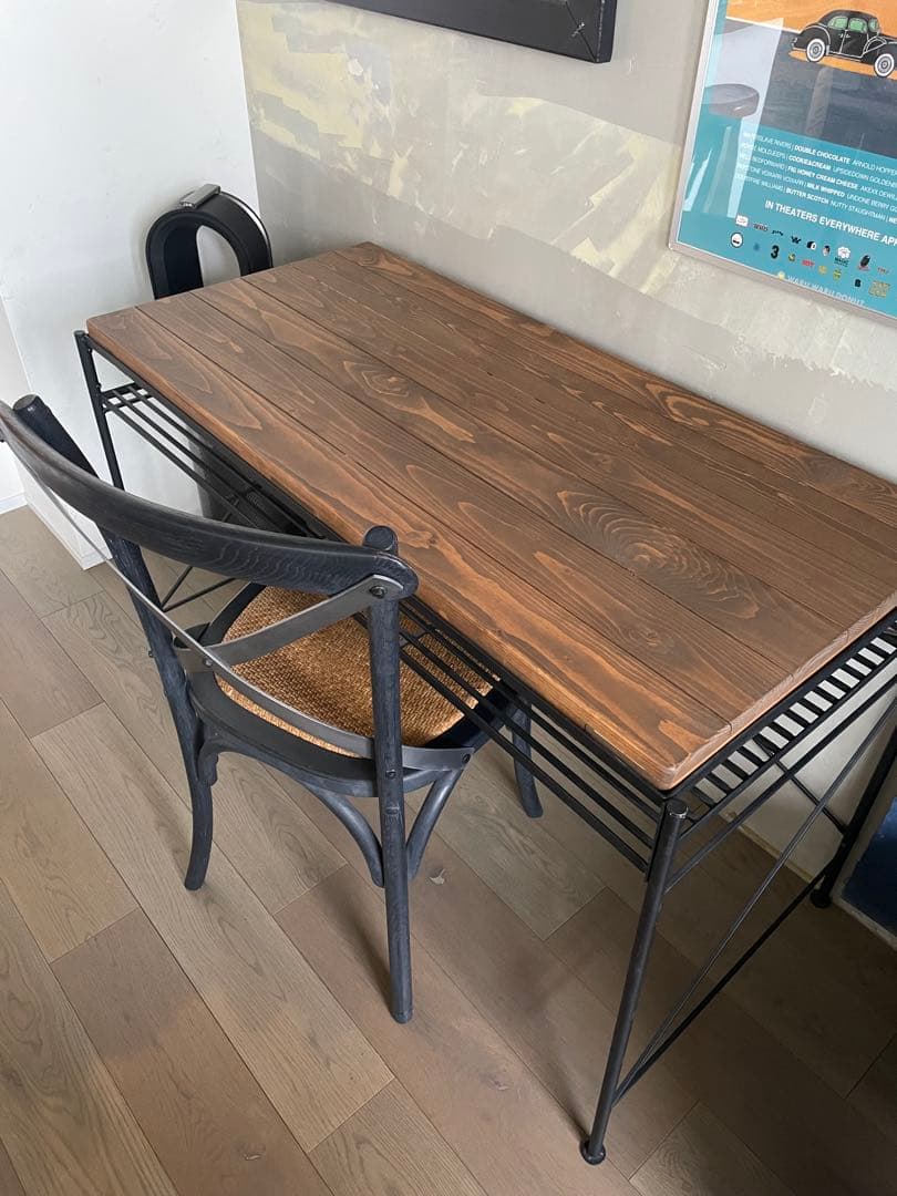 東馬 KeLT 古木風アイアンデスク