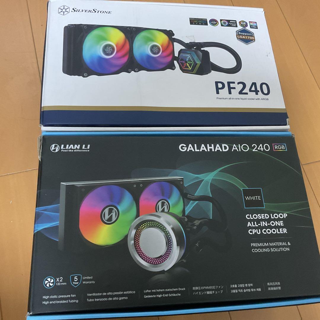 簡易水冷cpuクーラー二個セット