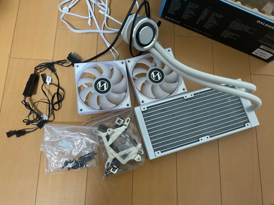 簡易水冷cpuクーラー二個セット