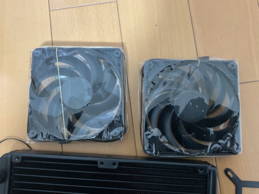 簡易水冷cpuクーラー二個セット