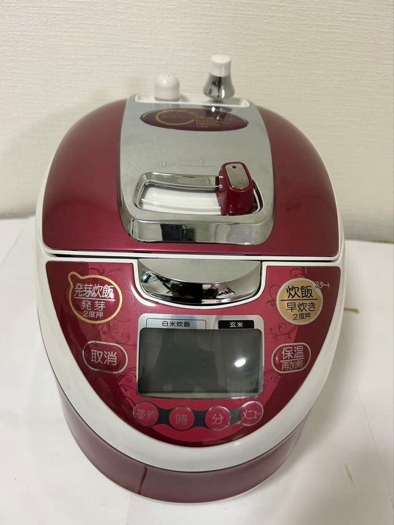 美品　NHL-2012-10 超高圧万能調理器発芽玄米　炊飯器