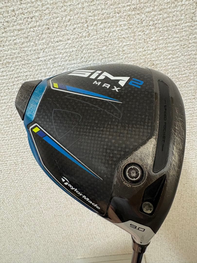 SIM2 MAX ドライバー 9° ヘッドのみ　おまけ10gウエイト付き