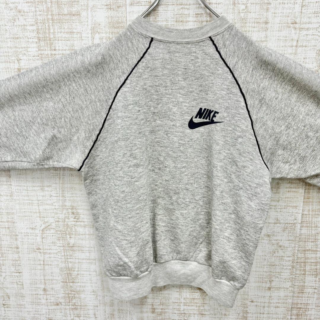 HS116《USA製》ナイキ　スウェットトレーナー　オレンジタグ　70s