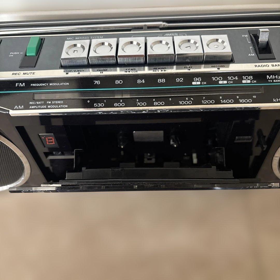 ★当時物★ SANYO MR-U4SF ラジカセ