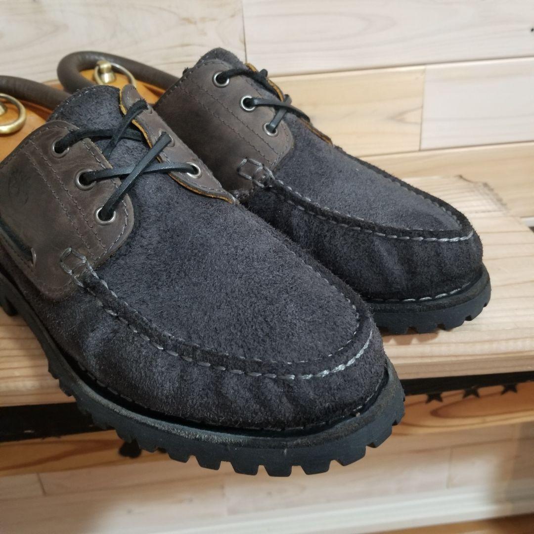 美品　Timberland ティンバーランド 3eye スリーアイ 27.5　黒