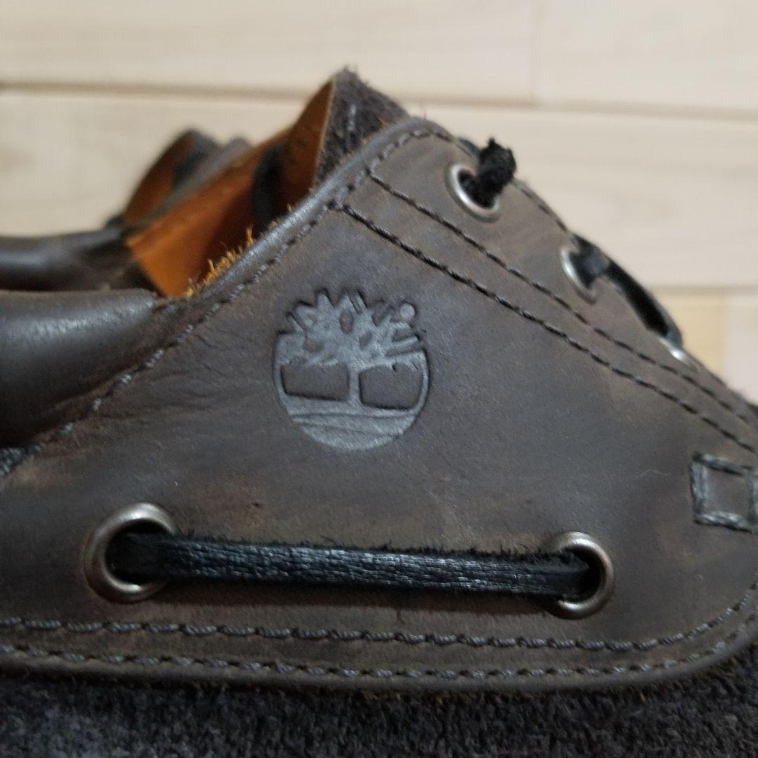 美品　Timberland ティンバーランド 3eye スリーアイ 27.5　黒