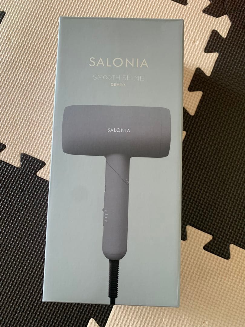 SALONIA SMOOTH SHINE ヘアドライヤー グレー