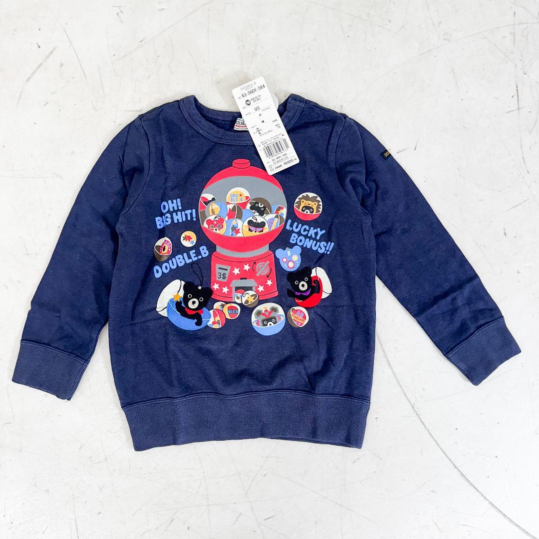 S*ね様 K9114 ミキハウス ダブルビー シャツ パンツ 5枚 セット 11