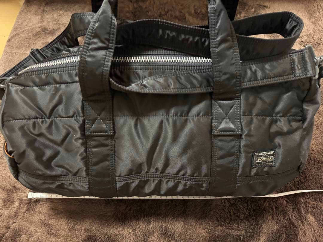【美品】PORTER タンカー　ドラムバッグ　ボストンバック　2way