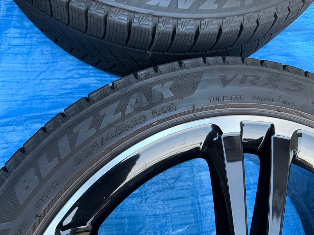 ベンツ ブリザック VRX3 スタッドレス純正ホイールセット FT