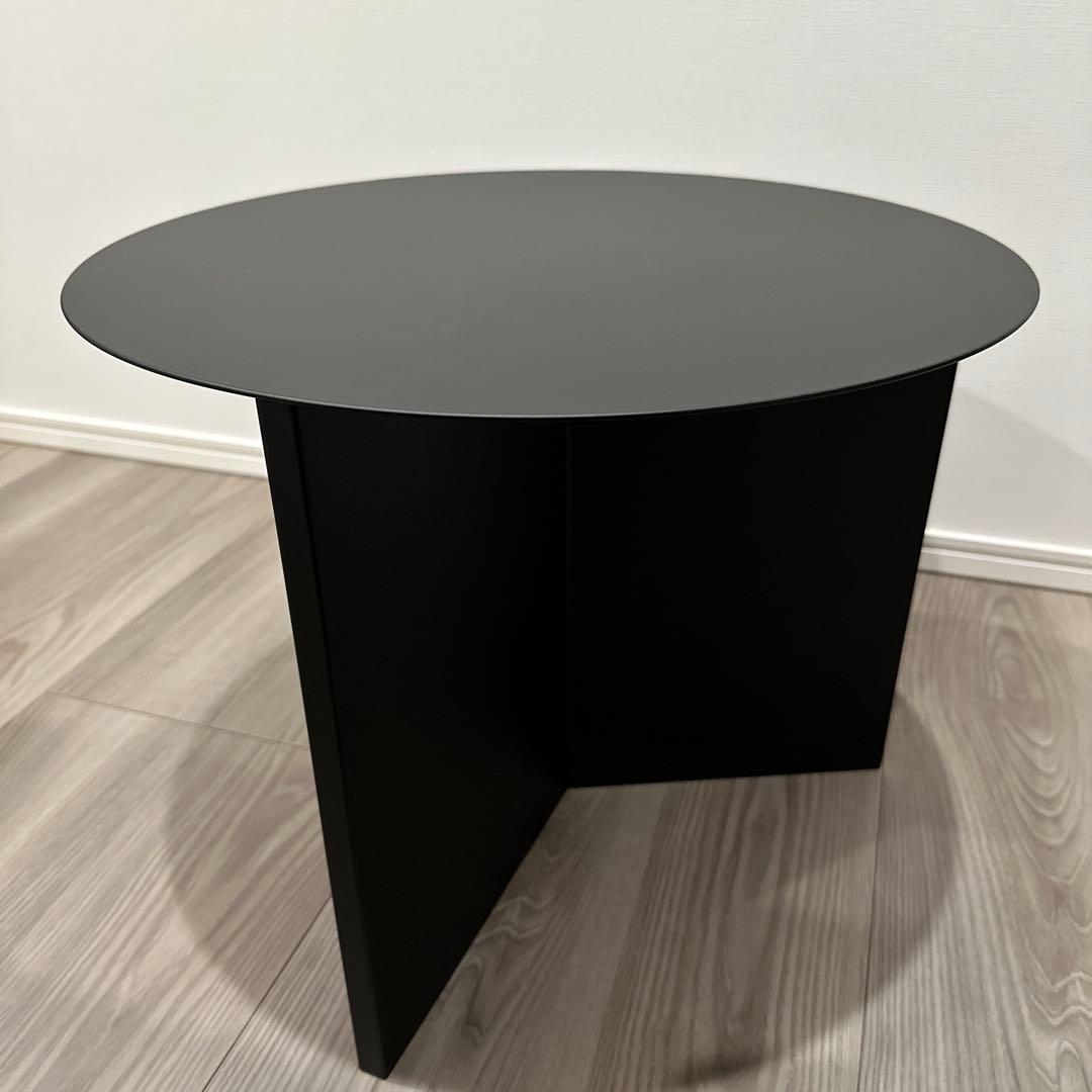 HAY SLIT TABLE ROUND スリットテーブル　ローテーブル　黒