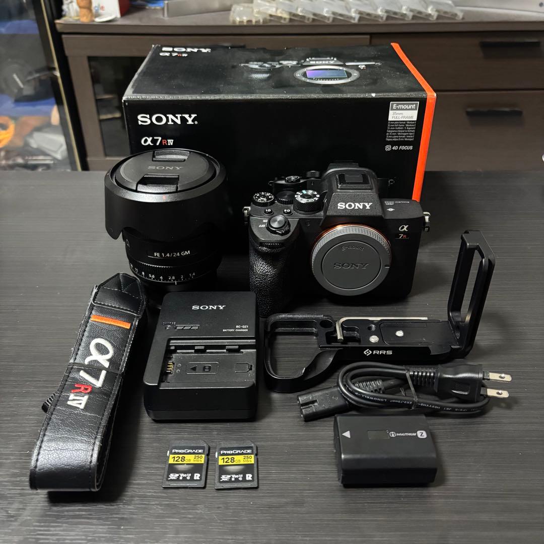 SONY α7rⅳ ILCE-7RM4 純正レンズ SDカード付き