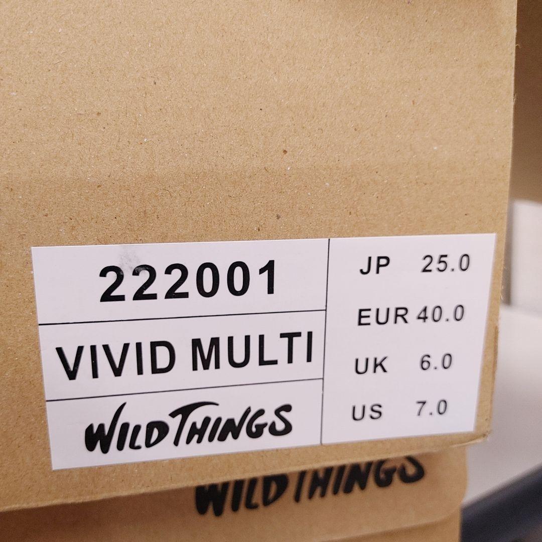 WILD THINGS　25.0cm　新品未使用　サンダル　レディース