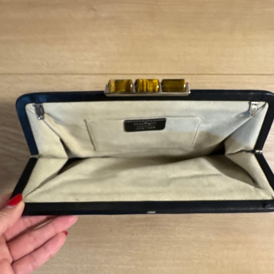 限定美品！　サルバトーレフェラガモ　クラッチバッグ 黒　コンサバ　お受験　卒業式