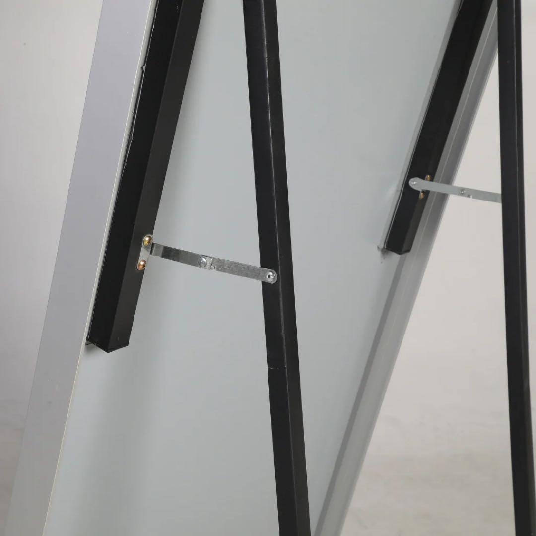 【美品】6JOHAN ラウンドミラー 60×160cm ブラック