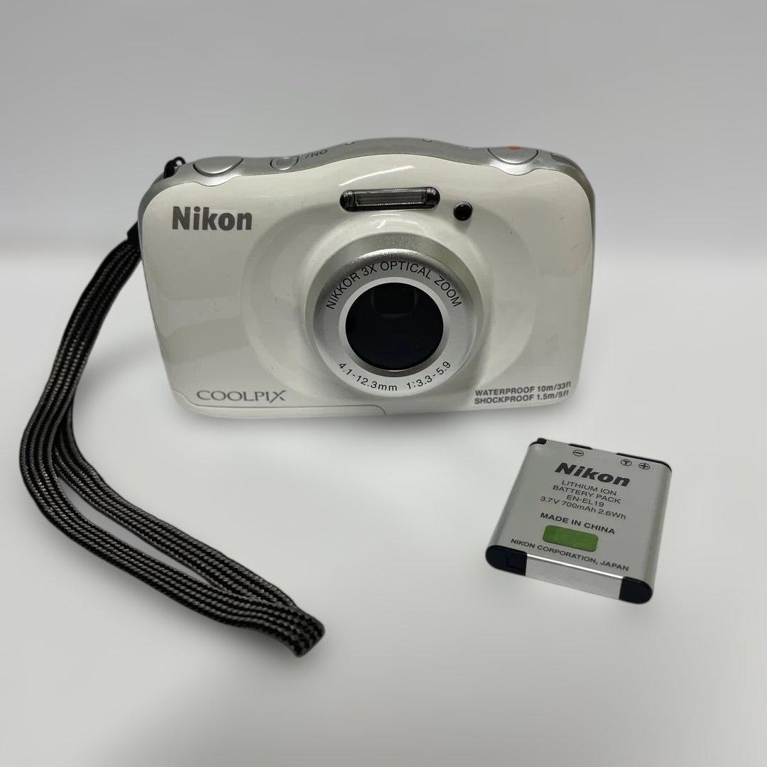 ニコン Nikon COOLPIX S33 ホワイト