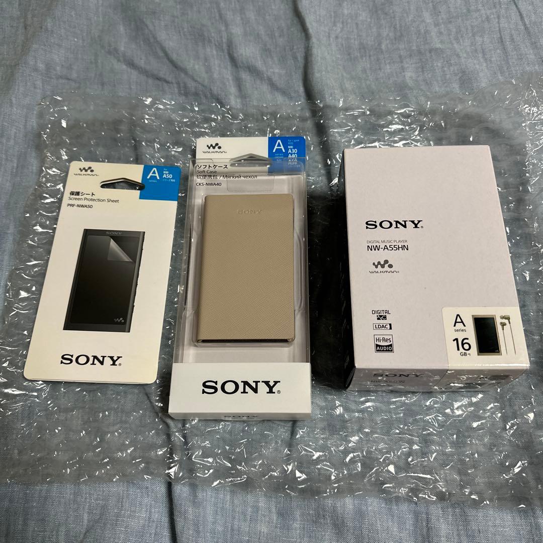 新品 SONY NW-A55HN 16GB ウォークマン walkmanセット