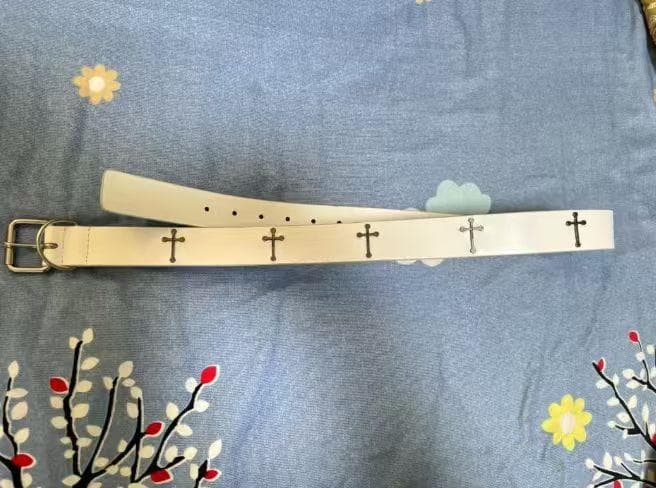 断捨離 UNDERCOVER BELT ホワイト ベルト