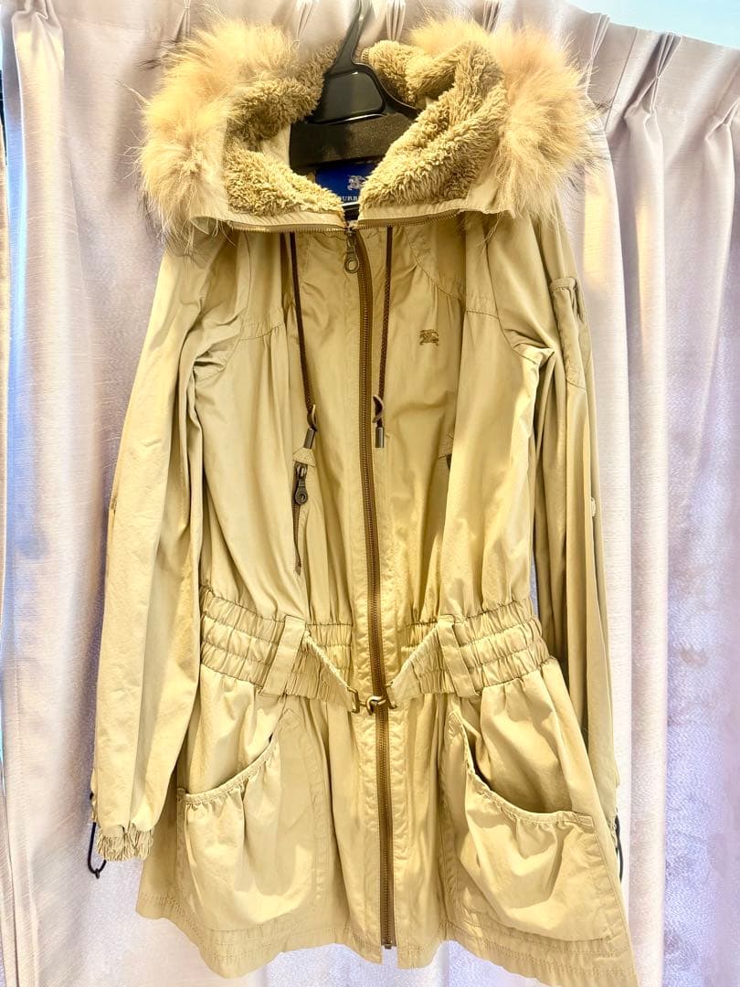 バーバリーブルーレーベル モッズコート サイズ38