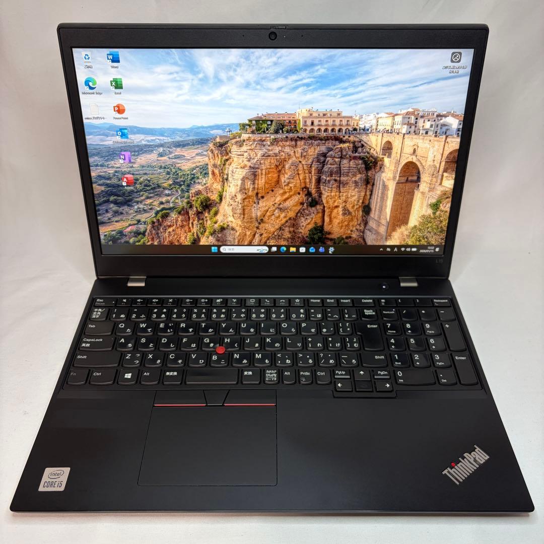 美品 ThinkPad L15 第10世代 i5 8GB 256GB オフィス