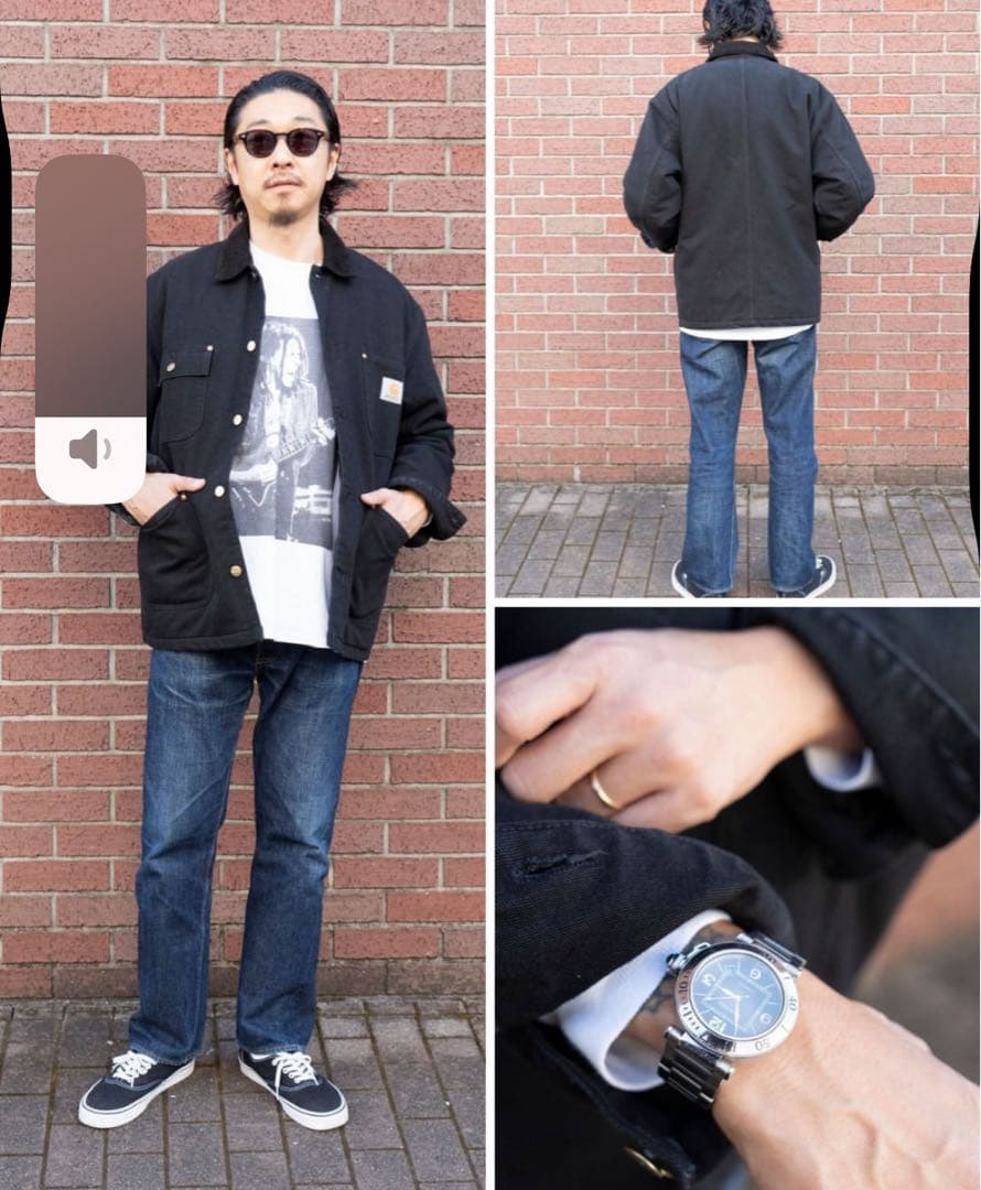 Carhartt ミシガンチョア Sダックジャケット カバーオール 裏地あり