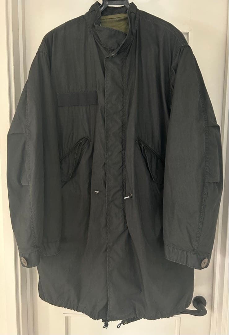 m65 フィッシュテール　黒染め