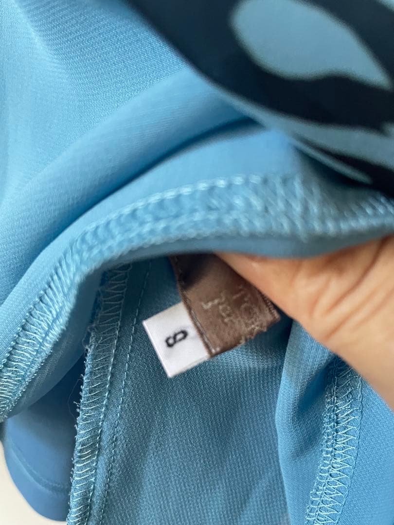 トクコプルミエブォル魚のグラフィックプリント 七分袖チュニック