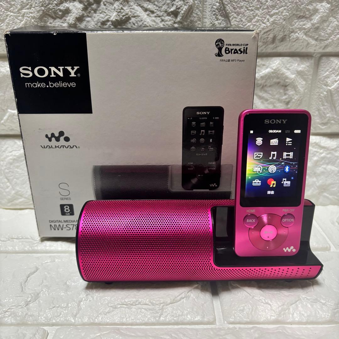 SONY ウォークマン NW-S784K ピンク 8GB 付属品有 動作確認済