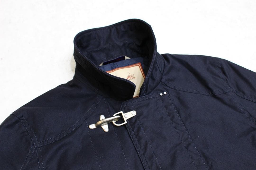 【美品】メンズXL　濃紺　ZARA　ザラ　ファイヤーマンジャケット