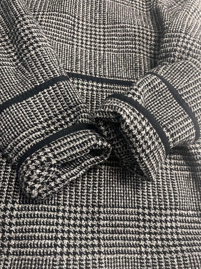 美品　ロージールーチェ TWEED TAILORED JACKET 黒　コート