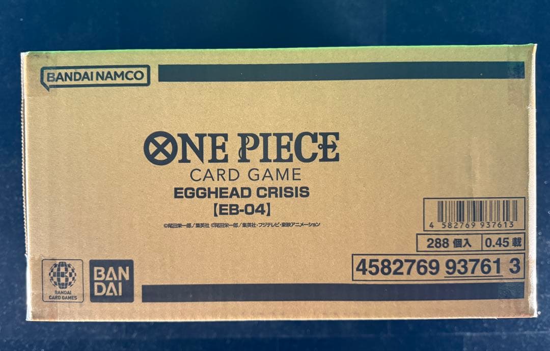【未開封】 エッグヘッドクライシス1カートン 【ワンピースカード】