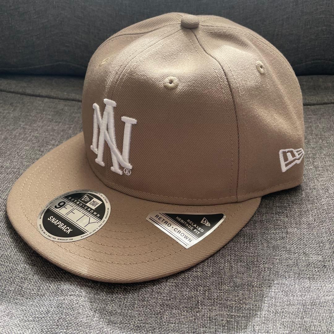 NEW ERA ANK 別注 アニューエラ キャップ アニキ ベージュ