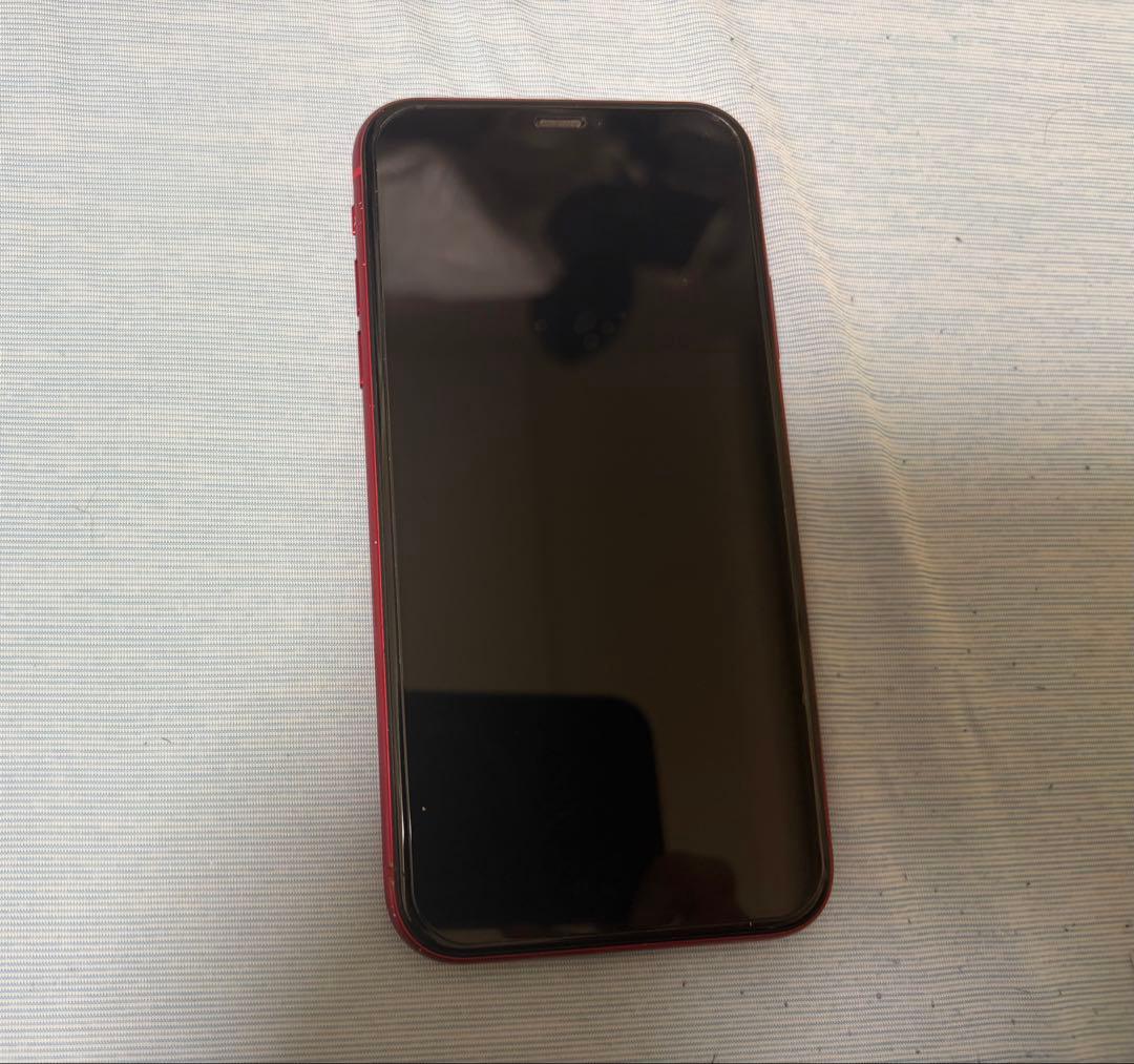 iPhone 11 赤SIMロック解除済 128GB バッテリー83%
