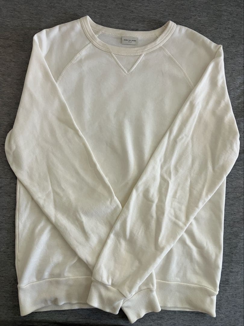 DRIES VAN NOTEN アイボリースウェット S