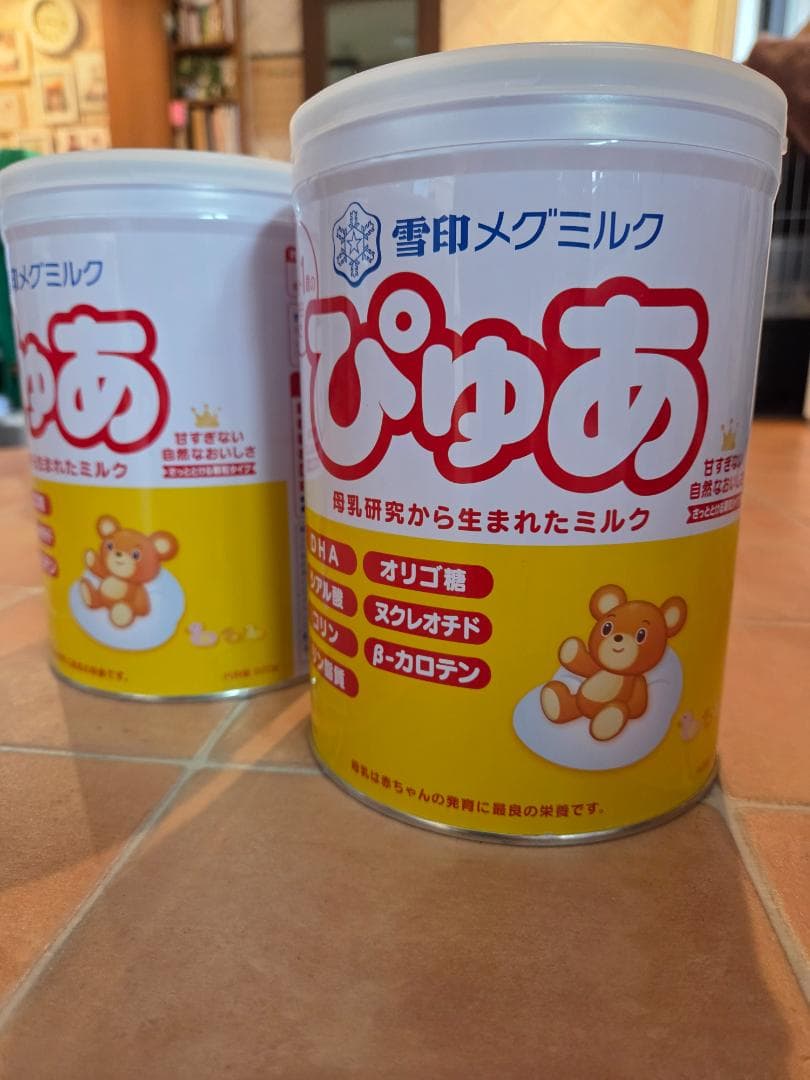 ぴゅあミルク缶(大)12缶