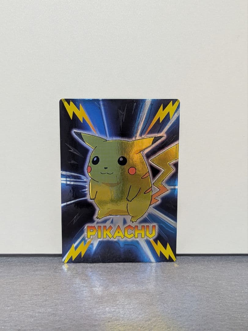 明治　ゲットカード　スーパコレクショmeiji ピカチュウ