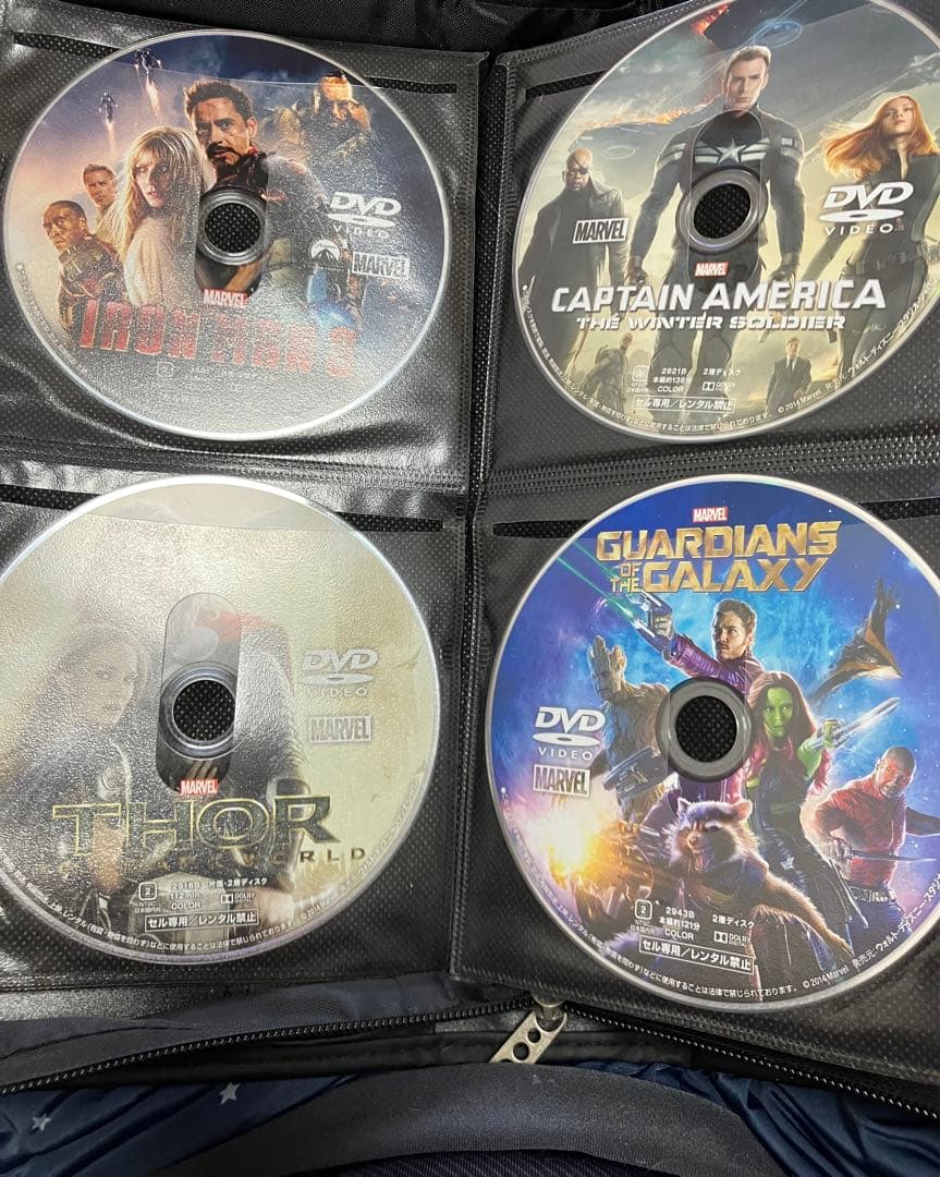 marvel DVD&Blu-rayセット　セール中